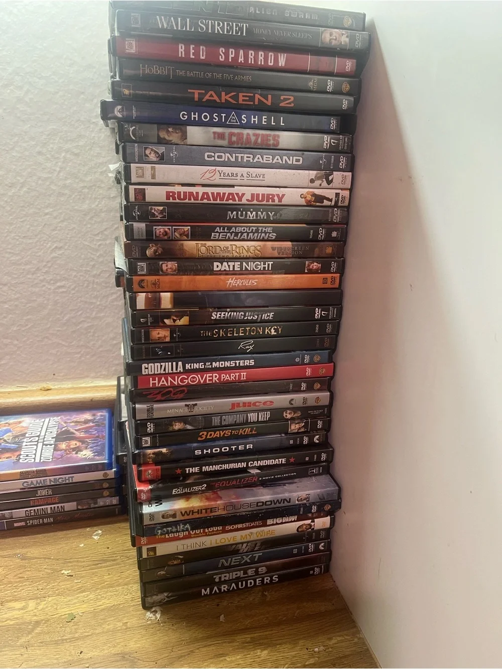 N/A dvd’s $1